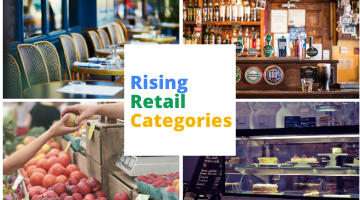 rising retail categories