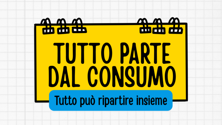 Tutto parte dal consumo: 11 snodi dal consumo all'economia di crescita fino alle comunità